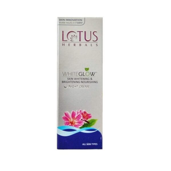 Lotus Herbals Whiteglow Night Cream-20Gm