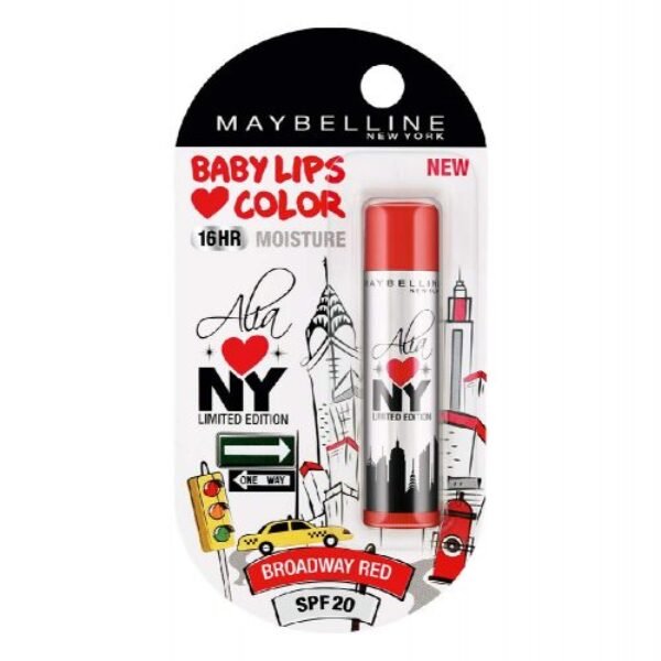 Maybelline  Baby Lips Broadway Red, 4Gm