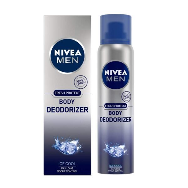 Nivea Men Gas Free Deodorant, Ice Cool 120Ml