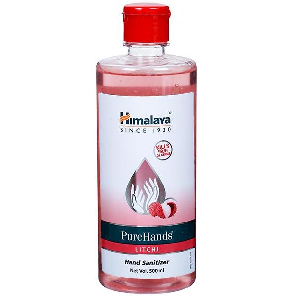 Himalaya Litchi Purehand Sanitizer – 500 Ml