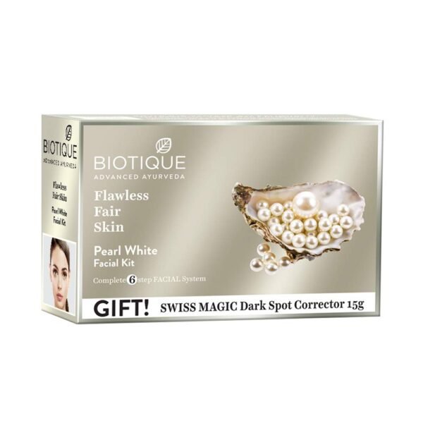 Biotique Bio Pearl White Facial Kit, 65G