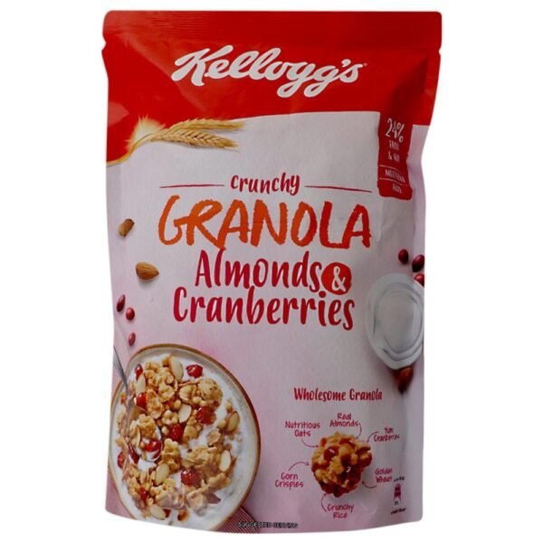 Kellogg’S Granola Almonds & Cranberries 460Gm