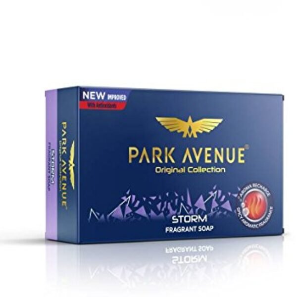 Park Avenue Storm Fragrance Soap, 125G – Set Of 3