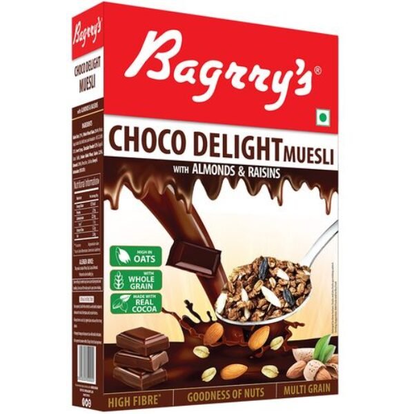Bagrrys Crunch Choco Delight, 500Gm