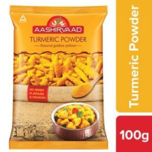 Aashirvaad Turmeric Powder, 100Gm