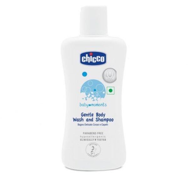 Chicco Baby Gentle Body Wash And Shampoo 200 Ml