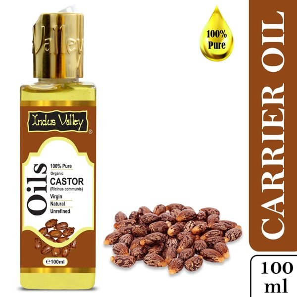 Indus Valley 100% Pure Carrier Oil- Natural, 100Ml