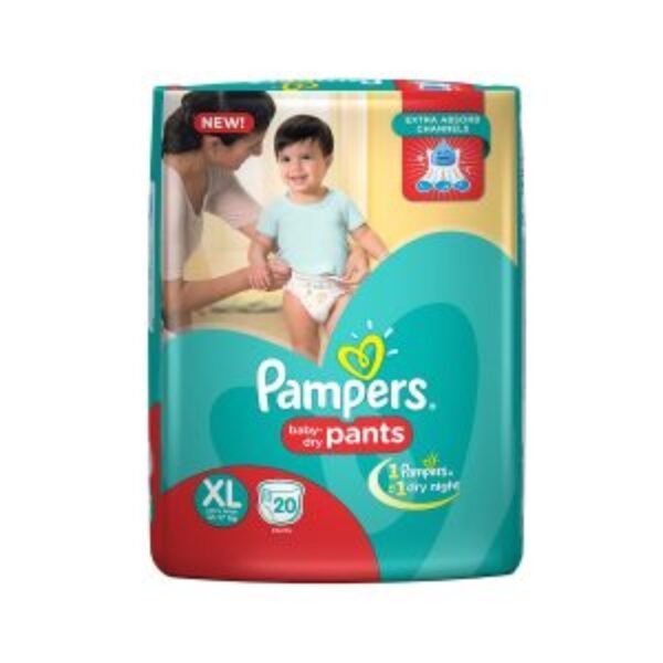 Pampers Extra Large Size Diapers Pants (20 Count)
