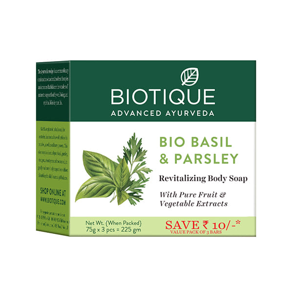 Basil & Parsley Body Cleanser 3X 75 Gm