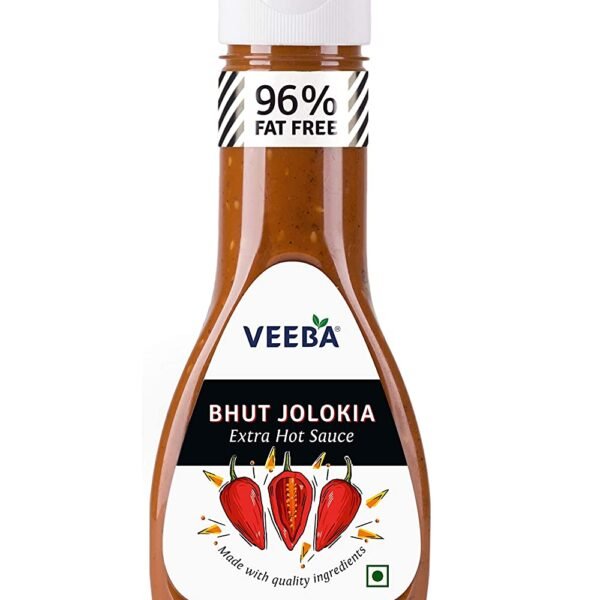 Veeba Bhut Jolokia Extra Hot Sauce, 300G