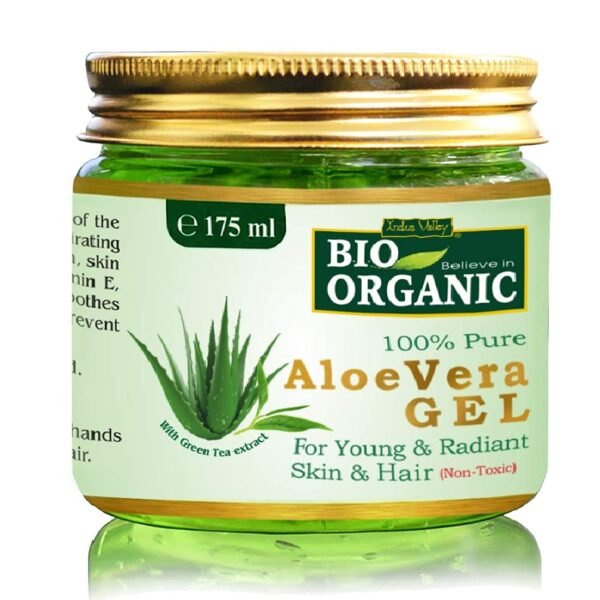 Indus Valley Bio Organic 100% Pure Aloe Vera Gel (175 Ml )