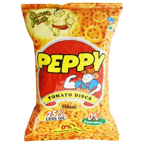 Peppy Tomato Discs 55Gm