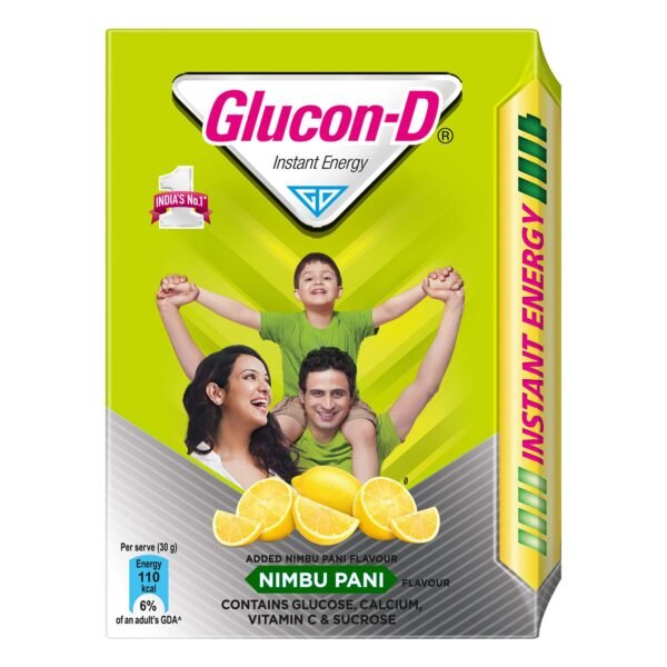 Glucon-D  Nimbu Flavour, 200Gm