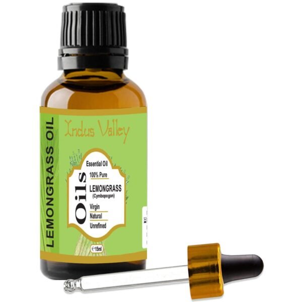 Indus Valley 100% Pure And Natural Lemongrass,15Ml