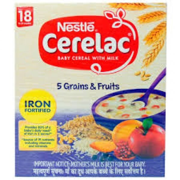 Nestle Cerelac – Multi Grain 5 Fruits (Stage 4) – 300Gm