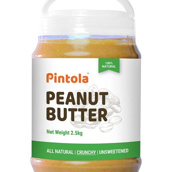 Pintola All Natural Peanut Butter (Crunchy) (2.5Kg)