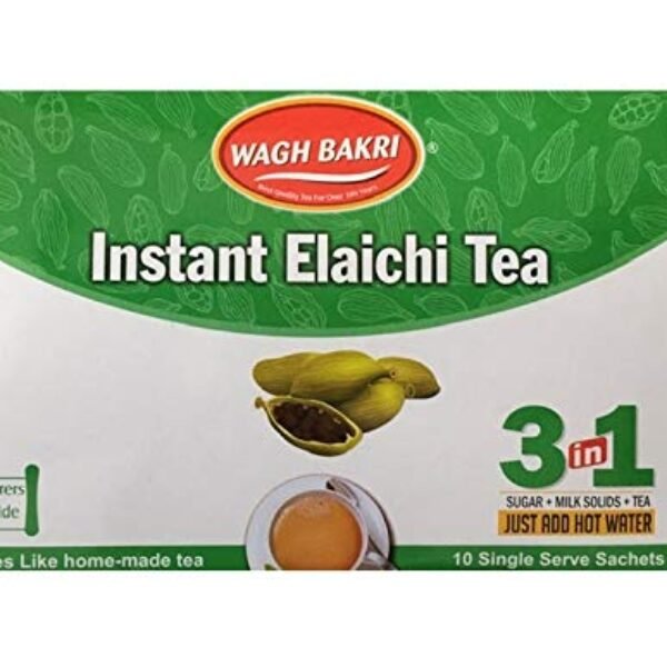 Wagh Bakri Elaichi Instant Tea Premix, 80G