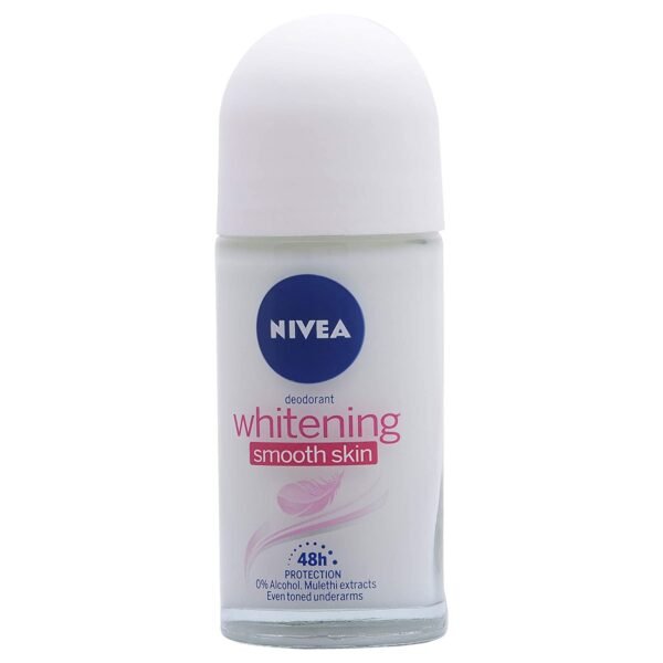 Nivea Women Deodorant Roll On, Whitening Sensitive, 50 Ml