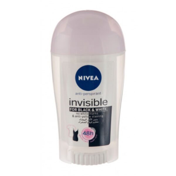 Nivea Deo Stick Invisible Black & White 40Ml