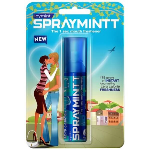 Spraymintt Mouth Freshner Icy Mint 15Gm