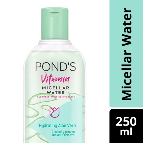 Pond’S Vitamin Micellar Water Hydrating Aloe Vera 250 Ml