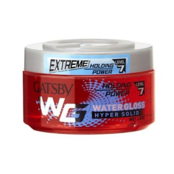 Gatsby Water Gloss Hyper Solid, Red, 150G