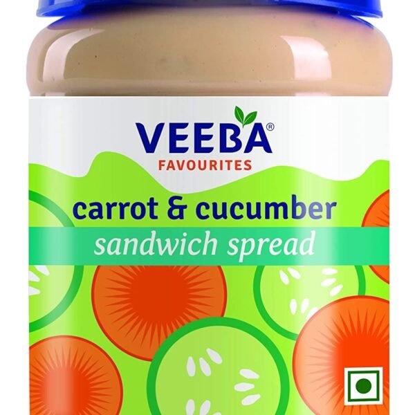 Veeba Carrot And Cucumber Sandwich Spread, 250G