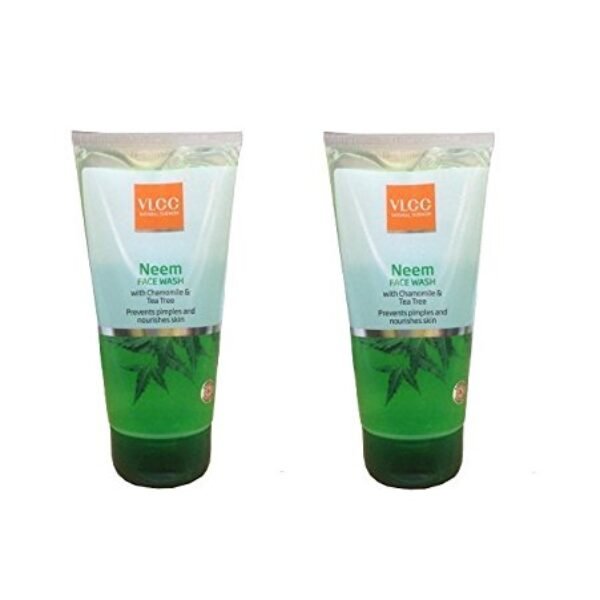 Vlcc Neem Face Wash With Chamomile And Tea Tree, 150Ml (Buy 1 Get 1 Free)