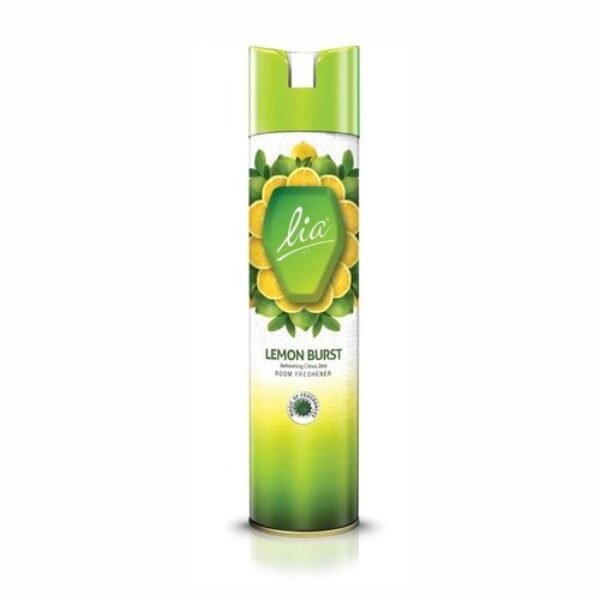 Lia Lemon Burst, Freshener, 160Gm