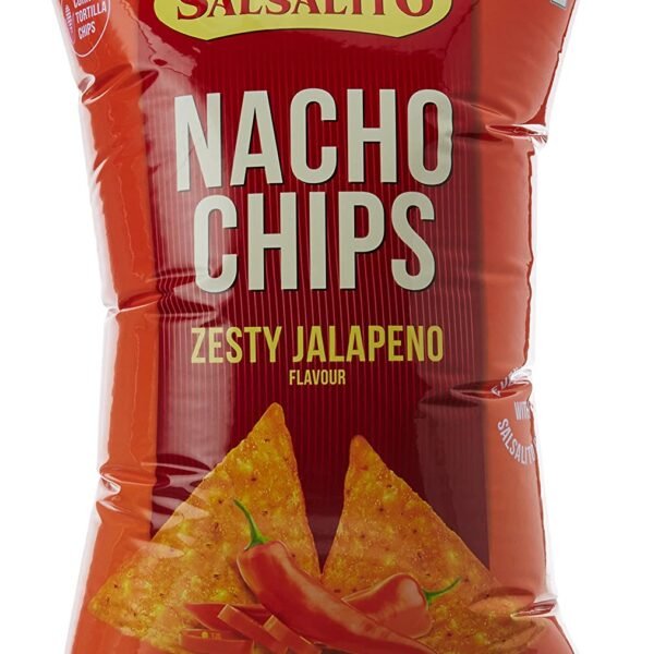 Salsalito Nachos Zesty Jalapeno, 150G