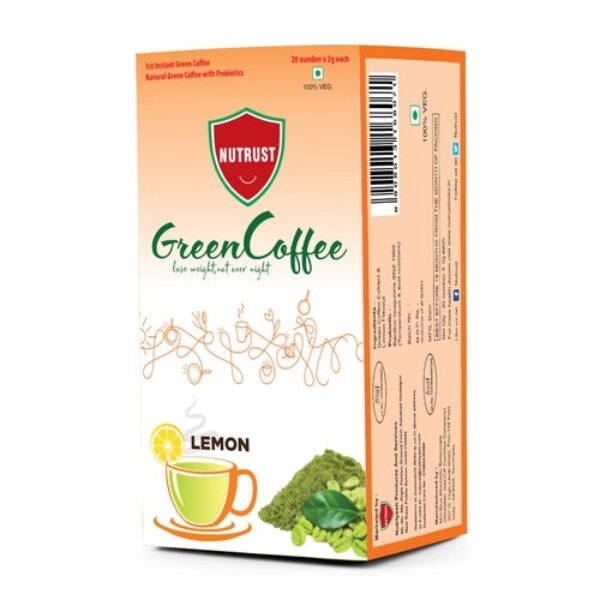 Nutrust Green Coffee Lemon 20Pc