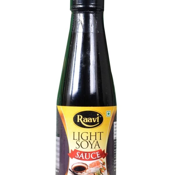 Raavi Light Soya Sauce Bottle 225Ml