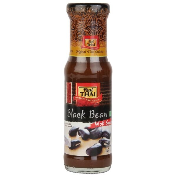 Real Thai Black Bean Wok Sauce, 150 Ml