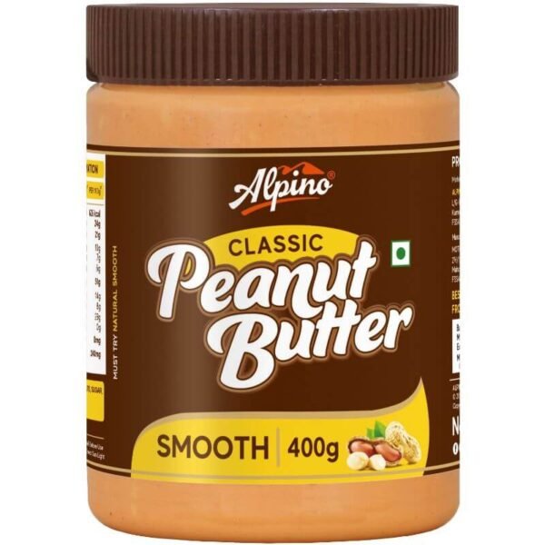 Alpino Classic Peanut Butter Smooth 400Gm