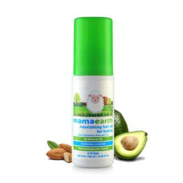 Mamaearth Nourishing Hair Oil For Babies -100 Ml
