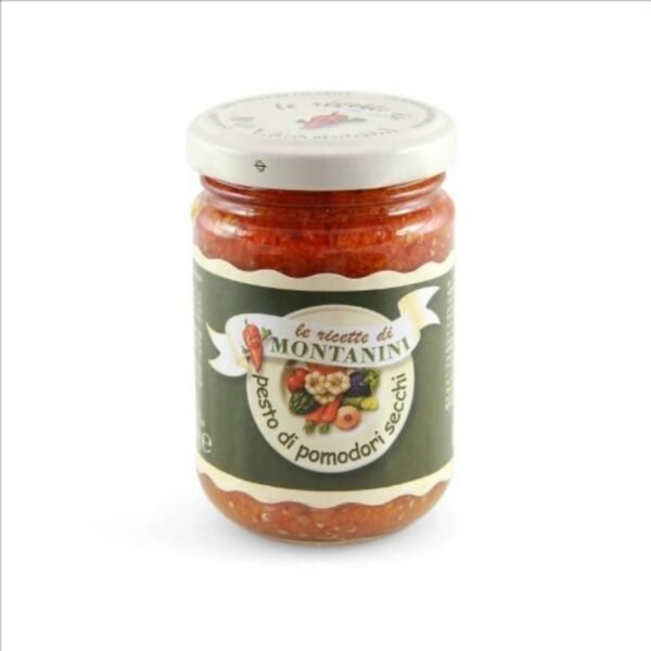 Montanini Sunried Tomato Pesto Sauce, 140Gm