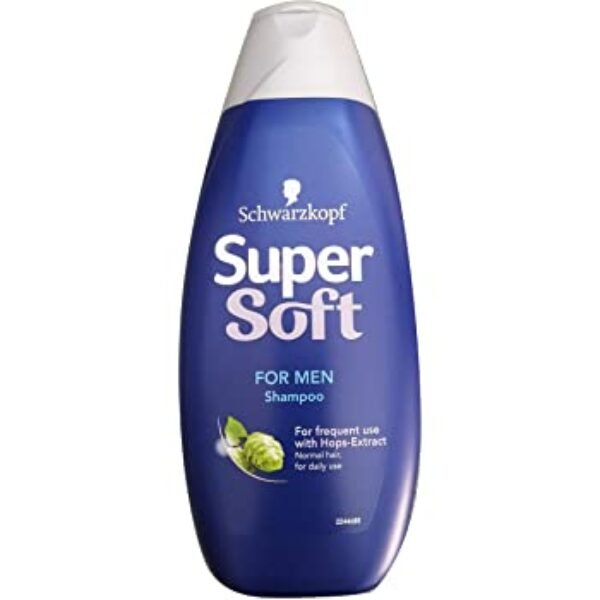 Schwarzkopf Super Soft For Men Shampoo – 400Ml