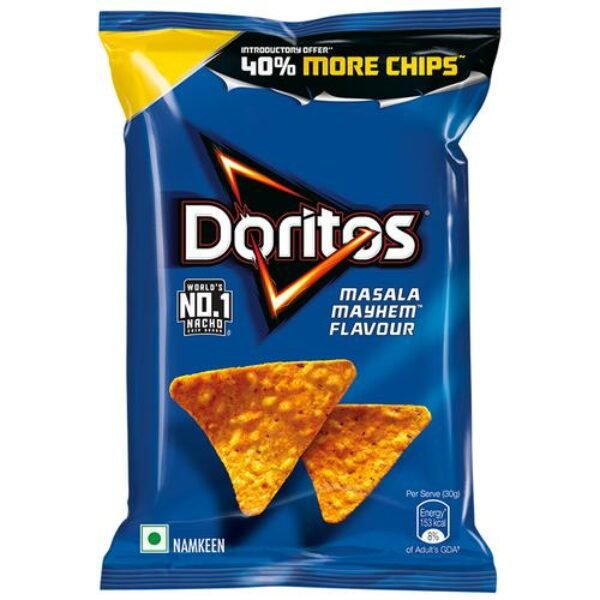 Doritos Nacho Chips – Masala Mayhem Flavour, 66Gm