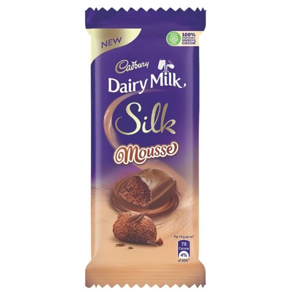 Cadbury Dairy Milk Silk Mousse Chocolate Bar, 116G