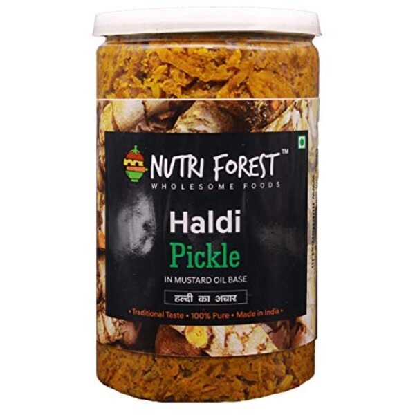 Nutri Forest Turmeric Pickle Haldi Ka Achar -400Gm