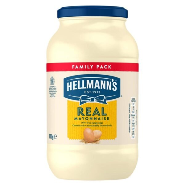 Hellmann’S Real Mayonnaise, 800Gm