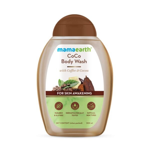 Mama Earth Coco Body Wash With Coffee 300 Ml