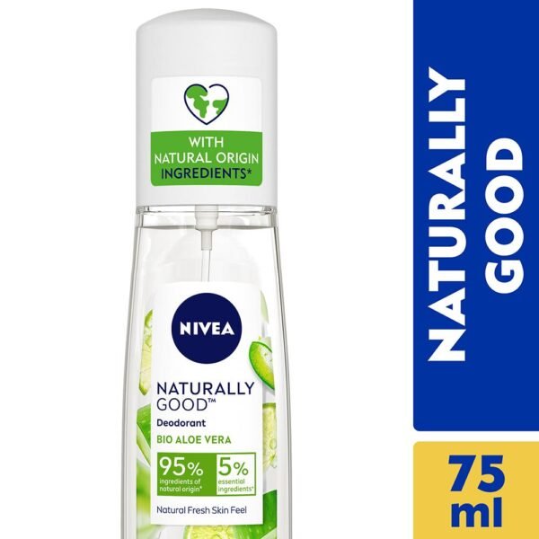 Nivea Naturally Good Bio Aloe Vera Deodorant 75 Ml