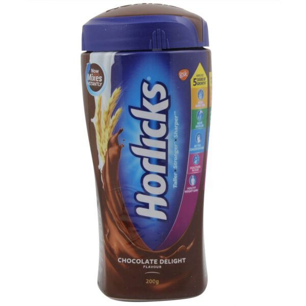 Horlicks – Chocolate Delight, 200G Jar
