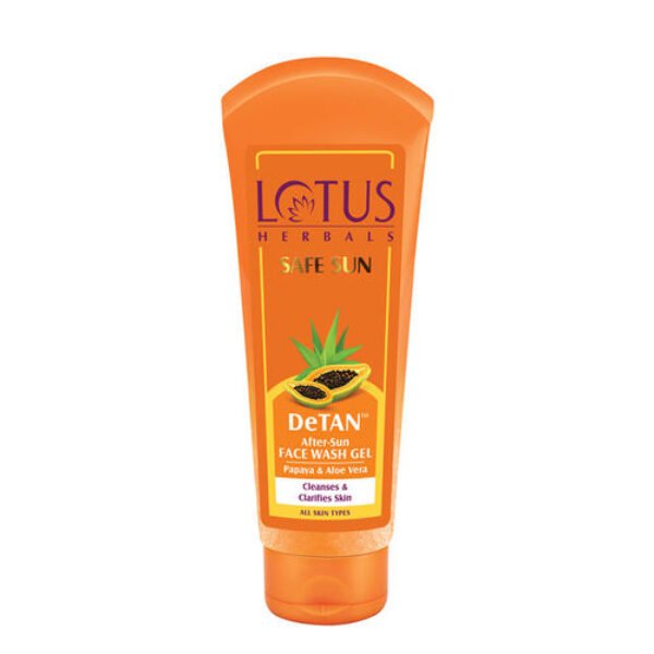 Lotus Herbals Safe Sun Detan After-Sun Face Wash