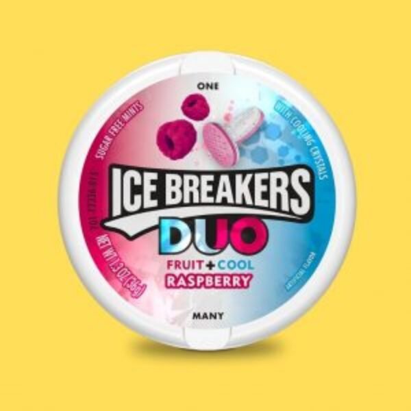 Ice Breakers Duo Raspberry Mints 36G