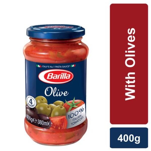 Barilla Olive Pasta & Pizza Sauce – 400Gm