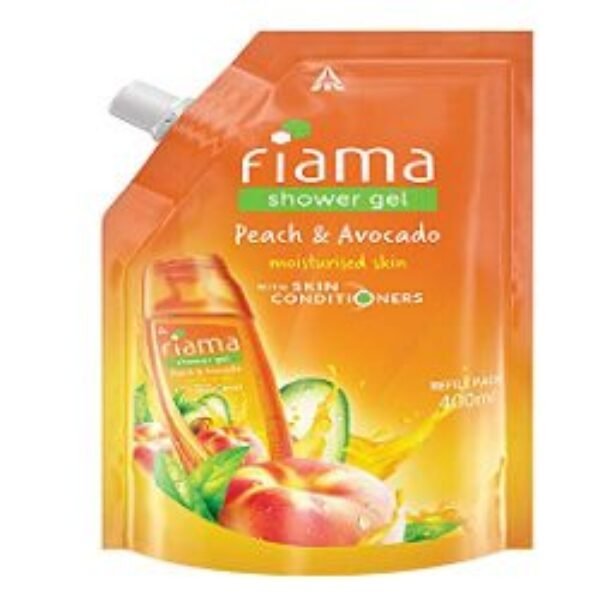 Fiama Shower Gel Peach & Avocado, 400 Ml