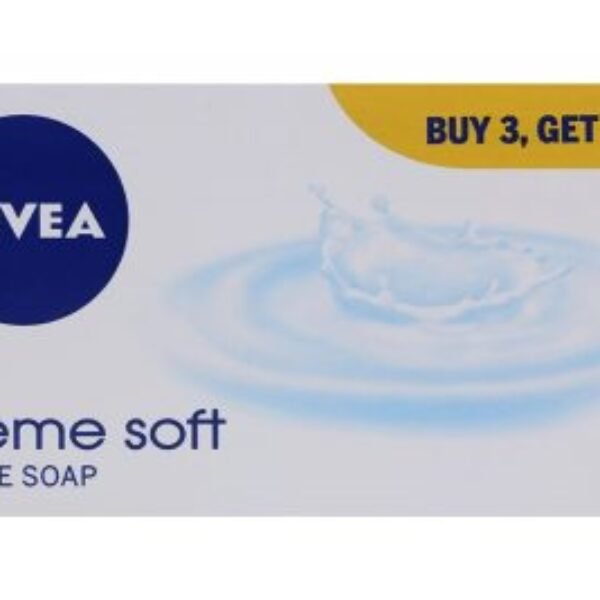 Nivea Creme Soap, 75G (Buy 3 Get 1 Free)