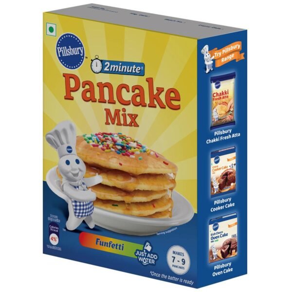 Pillsbury Pancake Mix – Funfetti, 162 G